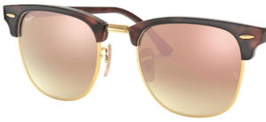 Lenti originali Ray-Ban RB3716 Clubmaster Metal, colore 7O · Rame chiaro flash specchio