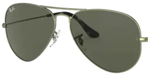 Lenti originali Ray-Ban RB3025 Aviator Large Metal, colore 31 · Verde