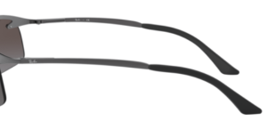 Aste originali Ray-Ban RB3186, colore 004 · Gunmetal