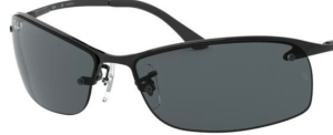 Lenti originali Ray-Ban RB3183, colore 81 · Grigio polarizzato · plastica
