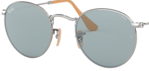 Lenti originali Ray-Ban RB3447 Round Metal, colore I5 · Blu fotocromatico