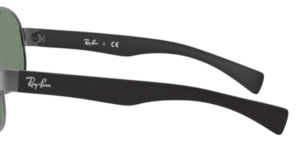 Aste originali Ray-Ban RB3471 Pezzi, colore 004 · Gunmetal