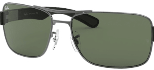 Lenti originali Ray-Ban RB3522, colore 71 · Verde · plastica