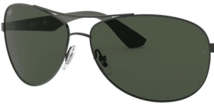 Lenti originali Ray-Ban RB3526, colore 71 · Verde · plastica
