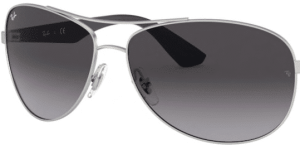Lenti originali Ray-Ban RB3526, colore 8G · Grigio sfumato · plastica