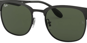 Lenti originali Ray-Ban RB3538, colore 71 · Verde · plastica