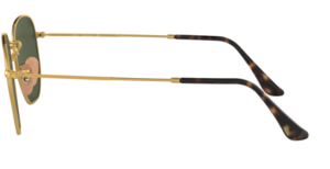 Aste originali Ray-Ban RB3548 Hexagonal, colore 001 · Oro