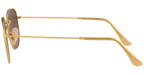 Aste originali Ray-Ban RB3548 Hexagonal, colore 9124 · Oro