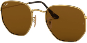 Lenti originali Ray-Ban RB3548N Hexagonal, colore 57 · Polarizaded marrone