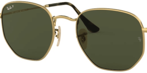 Lenti originali Ray-Ban RB3548N Hexagonal, colore 58 · Verde polarizzato