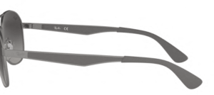 Aste originali Ray-Ban RB3549, colore 029 · Opaco gunmetal