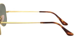Aste originali Ray-Ban RB3689 Aviator Metal II, colore 9147 · Oro