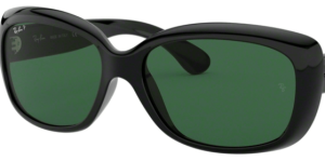 Lenti originali Ray-Ban RB4101 Jackie Ohh, colore 58 · Verde polarizzato · plastica