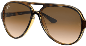Lenti originali Ray-Ban RB4125 Cats, colore 51 · Marrone chiaro sfumato