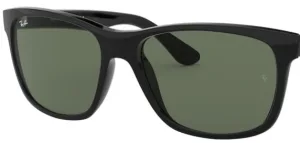 Lenti originali Ray-Ban RB4181, colore G15 · Verde classico · plastica