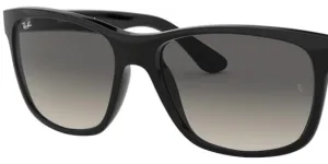 Lenti originali Ray-Ban RB4181, colore 71 · Grigio sfumato grigio scuro · plastica