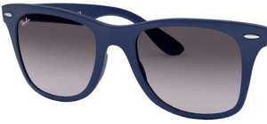 Lenti originali Ray-Ban RB4195 Wayfarer Liteforce, colore 8G · Grigio sfumato · plastica