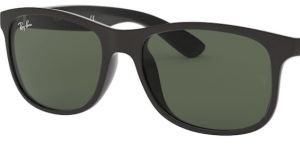 Lenti originali Ray-Ban RB4202 Andy, colore 71 · Verde · plastica