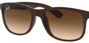 Lenti originali Ray-Ban RB4202 Andy, colore 13 · Marrone sfumato · plastica