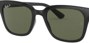 Lenti originali Ray-Ban RB4323, colore 9A · Verde polarizzato · plastica