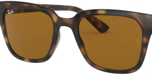 Lenti originali Ray-Ban RB4323, colore 33 · Marrone uniforme