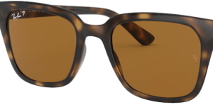 Lenti originali Ray-Ban RB4323, colore 83 · Polarizzato marrone · plastica