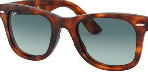 Lenti originali Ray-Ban RB4340 Wayfarer, colore 3M · Blu sfumato
