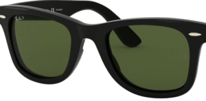Lenti originali Ray-Ban RB4340 Wayfarer, colore 58 · Verde polarizzato