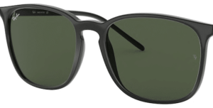 Lenti originali Ray-Ban RB4387, colore 71 · Verde · plastica