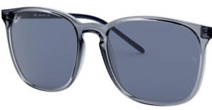 Lenti originali Ray-Ban RB4387, colore 80 · Blu scuro · plastica