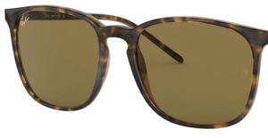 Lenti originali Ray-Ban RB4387, colore 73 · Marrone · plastica