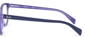 Aste originali Ray-Ban RB5362 vista, colore 5776 · Blu transparet viola