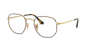 Aste originali Ray-Ban RB6448 vista, colore 2945 · Oro su superiore avana