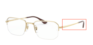 Aste originali Ray-Ban RB6449 vista, colore 2500 · Arista