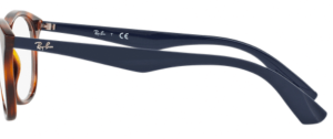 Aste originali Ray-Ban RB7085 vista, colore 2000 · Nero lucido