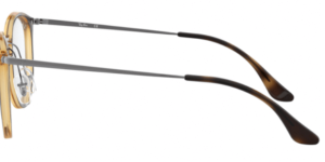 Aste originali Ray-Ban RB7140 vista, colore 2012 · Avana scuro