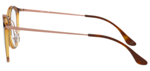 Aste originali Ray-Ban RB7140 vista, colore 5687 · Rosso avana