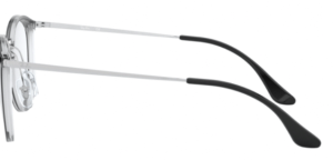 Aste originali Ray-Ban RB7140 vista, colore 5852 · Trasparente su superiore nero