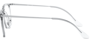 Aste originali Ray-Ban RB7140 vista, colore 2001 · Bianco trasparent