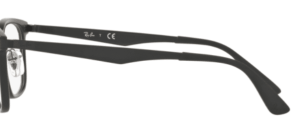 Aste originali Ray-Ban RB7163 vista, colore 5196 · Nero opaco