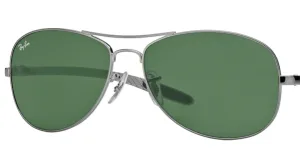 Lenti originali Ray-Ban RB8301, colore G15 · Verde classico · plastica