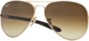 Lenti originali Ray-Ban RB8307 Pezzi, colore 85 · Marrone sfumato