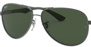 Lenti originali Ray-Ban RB8313 Carbon Fibre, colore N5 · Polarizzato verde ar · plastica
