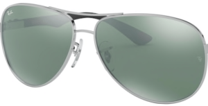 Lenti originali Ray-Ban RB8313 Carbon Fibre, colore 40 · Grigio specchio · plastica