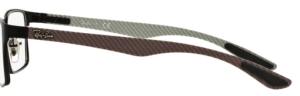 Aste originali Ray-Ban RB8415 vista, colore 2503 · Nero opaco
