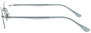 Aste originali Ray-Ban RB8725, colore 1028 · Scuro sand gunmetal