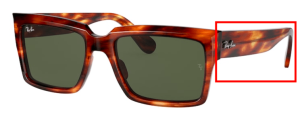 Aste originali Ray-Ban RB2191 Inverness, colore 954 · Striato avana