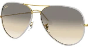 Lenti originali Ray-Ban RB3025 Aviator Large Metal, colore 32 · Grigio sfumato