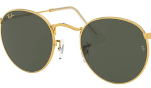 Lenti originali Ray-Ban RB3447 Round Metal, colore 31 · Verde