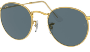 Lenti originali Ray-Ban RB3447 Round Metal, colore R5 · Grigio